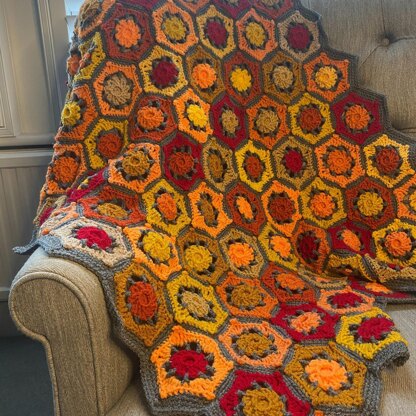 Autumn Fireworks Blanket