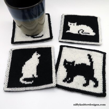 Cat Life Coasters