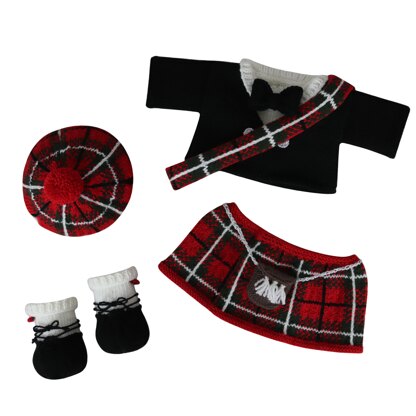 Highland Dress (Knit a Teddy)