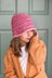 Scrappy Knit Bucket Hat.