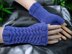 Easy Cable Knit Fingerless Gloves