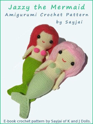 Jazzy the Mermaid - Amigurumi - Crochet Pattern