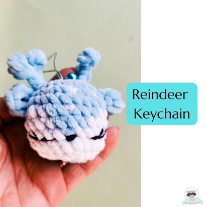 Reindeer Keychain