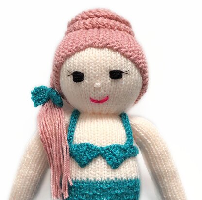 Michelle mermaid doll pattern - 19108