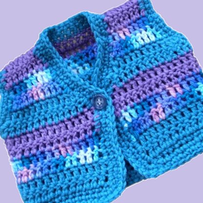 Crochet Vest for Teddy