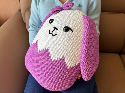 Easter Crochet: Bunny Egg Pillow Amigurumi