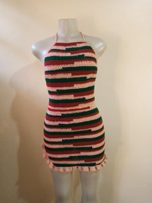 Tetris Crochet Dress