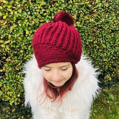 Brioche Rib Hat Pattern