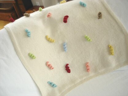 Squiggle Baby Blanket