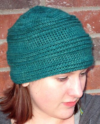 Horizontal Ribbed Beanie