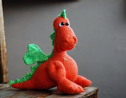 Fiery carroty dragon
