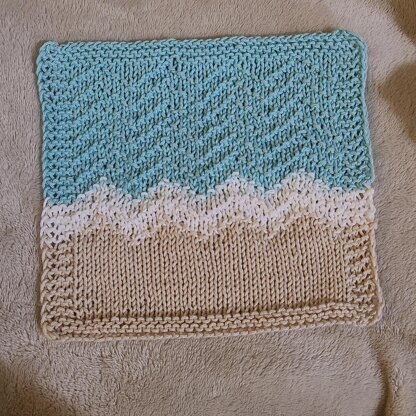 "Seas the Day" Wash Cloth