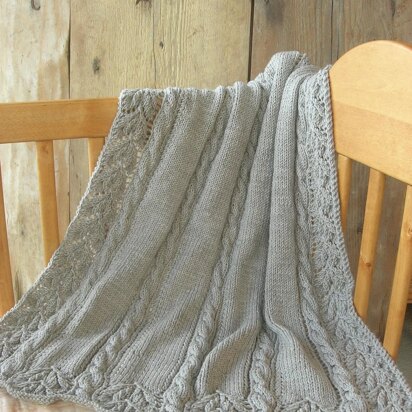 Sublime Lace baby blanket