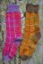 Thistle and Forest Plaid Socks