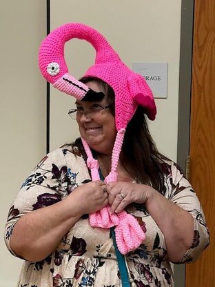 Birdbrain Flamingo Hat