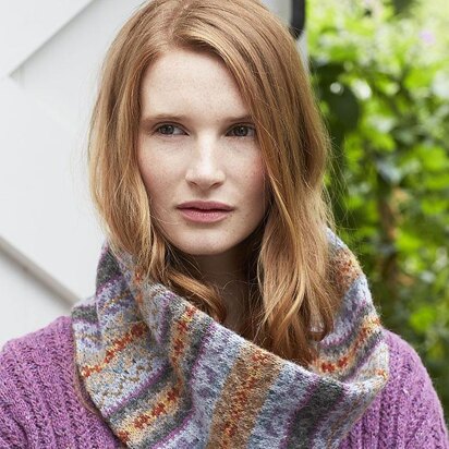 Nelly Fairisle Cowl