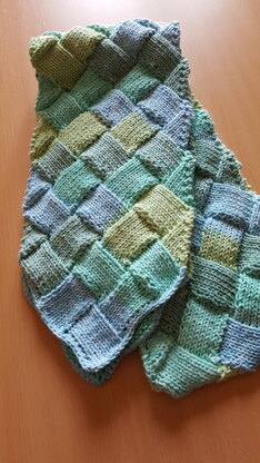 My 'Country' Entrelac Scarf