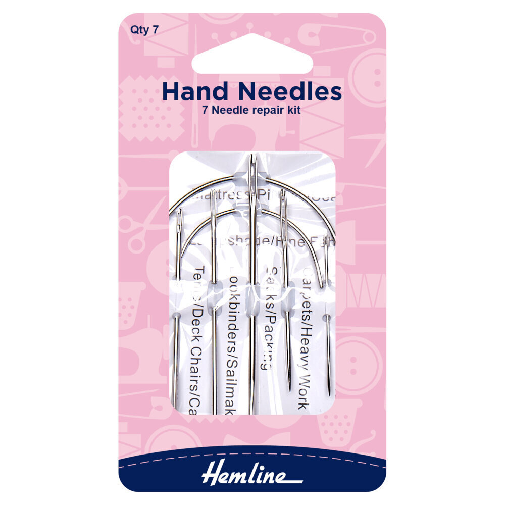 Heavy-Fabric Repair Kit - A Threaded Needle