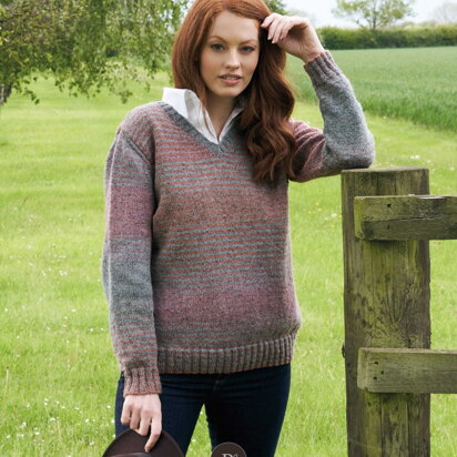 Forever Sweater in Rowan Felted Tweed Colour (DE) - Downloadable PDF