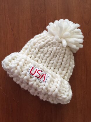 Gold Medal Knit Hat