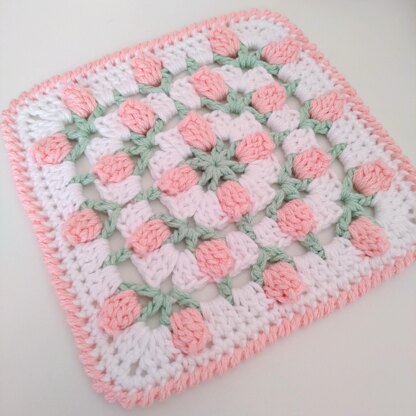 Rose Garden Granny Square