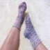 Faded Princess Socks