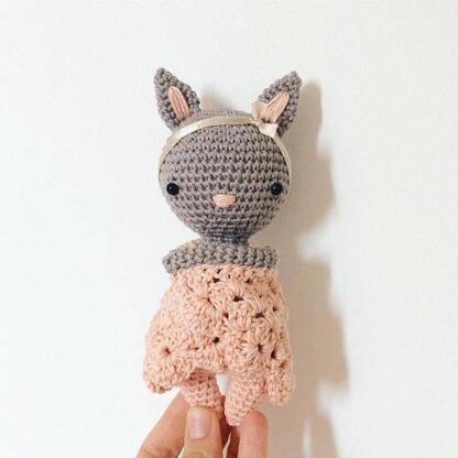 Chloe, the crochet bat