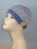 Button Up Stripe Beanie Circular knitting pattern