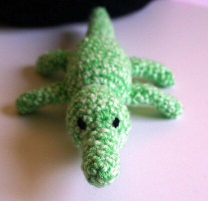 Häkelanleitung Amigurumi Mini Kuschel Krokodil