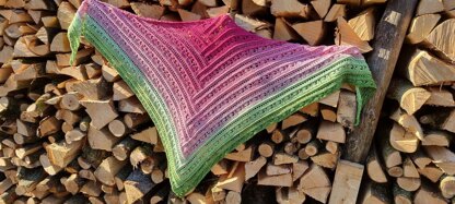 Triangular Scarf "Oreithyia"