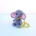 Crochet miniature elephant pattern PDF