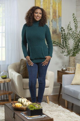 Women's Jumper Foreday in Universal Yarn Fibra Natura Dona - Downloadable PDF