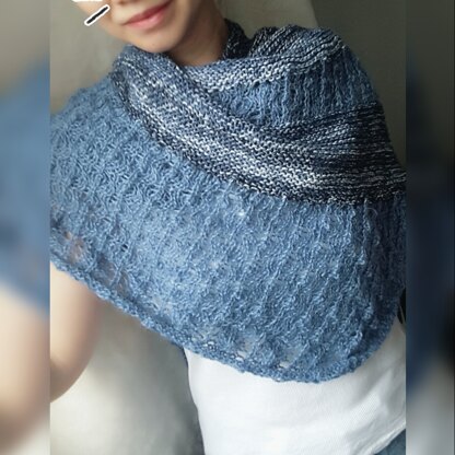 Oceanbound shawl