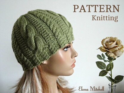 Knitting PATTERN Women Hat Children Hat Kimberly