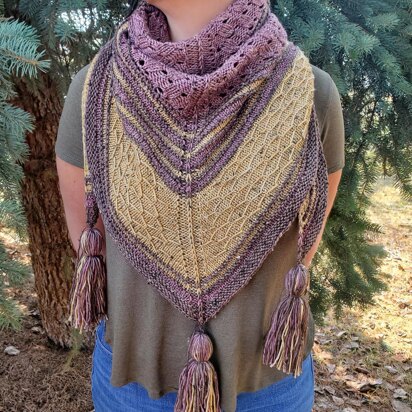 Miette Shawl - knitting pattern