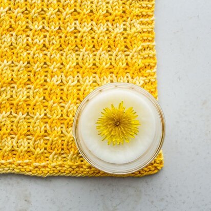 Dishcloth : Sprightly - knitting pattern