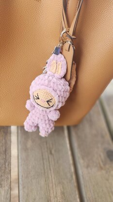Monster LABUBU Keychain