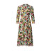 Burda Style Misses' Dress with Waistband and Wide or Narrow Skirt B5983 - Sewing Pattern