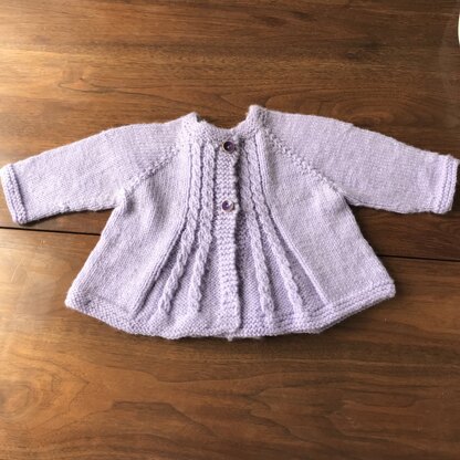 Flared Cable Cardigan “Billy’s Girl”