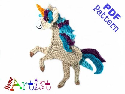 Horse / Unicorn  applique