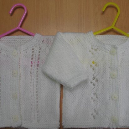 Baby cardigans - 2 options