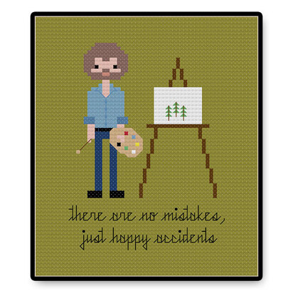 PBS Painter - PDF Cross Stitch Pattern