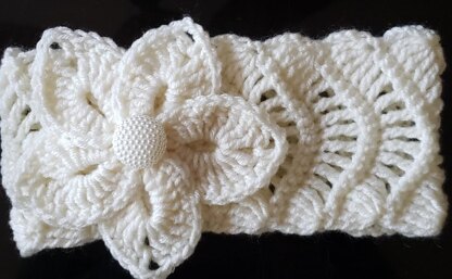 Headband Ear Warmer MARINA Pattern Instant Download