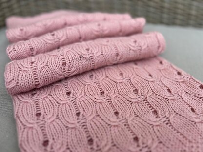 Delicate Blooms Baby Blanket