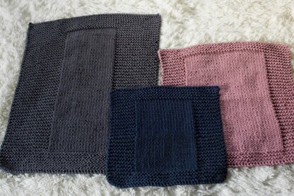 Bordered Washcloth