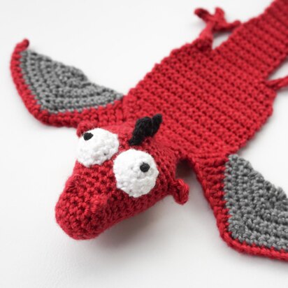 Dragon Bookmark Amigurumi Crochet Pattern