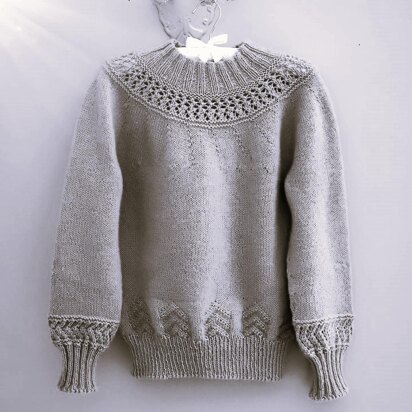 Golden Valley Top Down Sweater