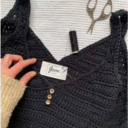 Crochet Pattern | The CARME Crop Top