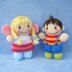 Toyshelf Tots - knitted dolls