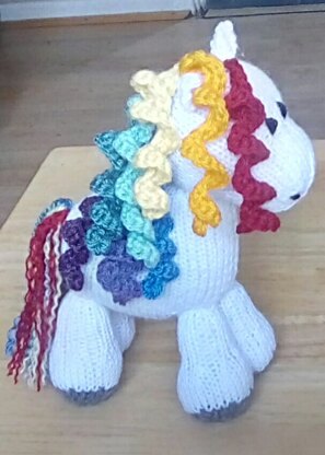 Rainbow pony.